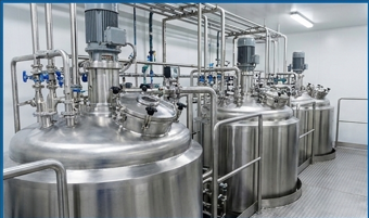 Plataforma industrial de reactores y fermentadores